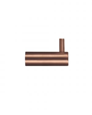 Click Here To Enlarge This Photo Of ZAS76-PVDBZ - Zoo Hardware Wall Mounted Hook without Rose - PVD Bronze