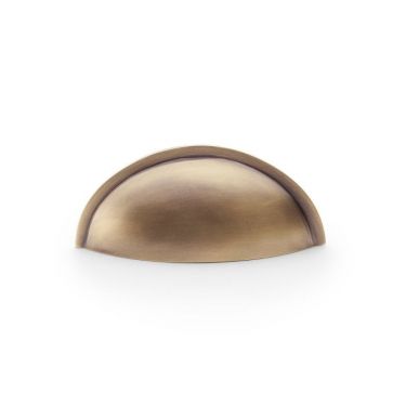 Click Here To Enlarge This Photo Of AW909AB - Alexander & Wilks Quieslade Cup Handle - Antique Brass