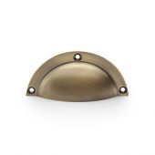 AW910AB - Alexander & Wilks Raoul Cup Handle - Antique Brass