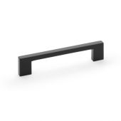AW837-128-BL - Alexander & Wilks Marco Cupboard Pull Handle - Black - 128mm