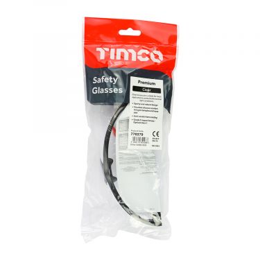 Click Here To Enlarge This Photo Of TIMCO - 770379 - Premium Safety Glasses - Clear