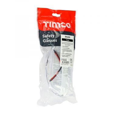 Click Here To Enlarge This Photo Of TIMCO - 770505 - Slimfit Safety Glasses - Clear