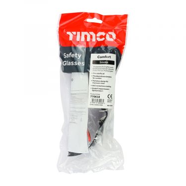 Click Here To Enlarge This Photo Of TIMCO - 770618 - Comfort Safety Glasses - Smoke