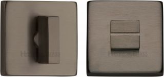 SQ4035-MB Heritage Brass Square Thumbturn & Emergency Release Matt Bronze Finish