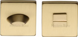 SQ4043-SB Heritage Brass Square Thumbturn & Emergency Release Satin Brass Finish