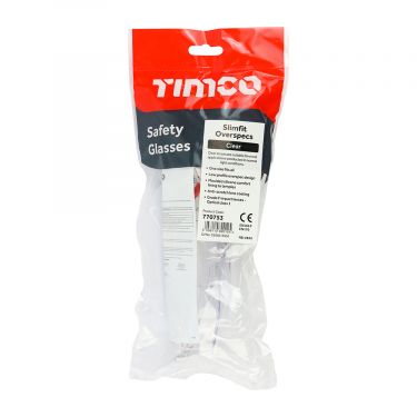 Click Here To Enlarge This Photo Of TIMCO - 770753 - Slimfit Overspecs Safety Glasses - Clear