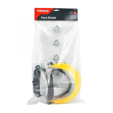 Click Here To Enlarge This Photo Of TIMCO - 770654 - Face Shield - Clear