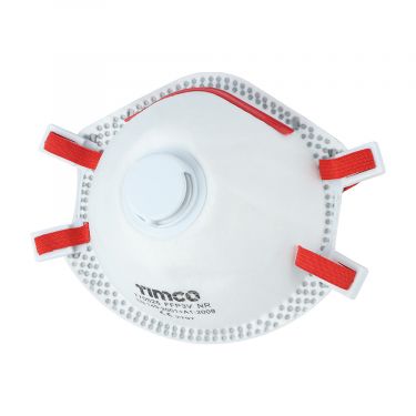 Click Here To Enlarge This Photo Of TIMCO - FFP3 Moulded Masks with Valve