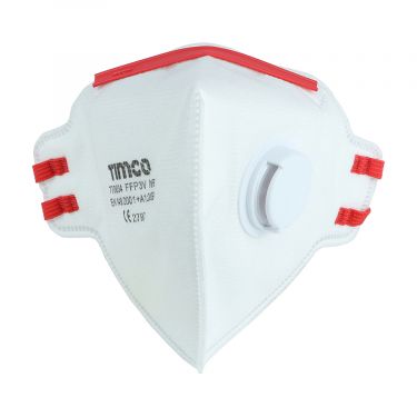 Click Here To Enlarge This Photo Of TIMCO - FFP3 Fold Flat Masks with Valve