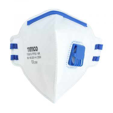 Click Here To Enlarge This Photo Of TIMCO - FFP2 Fold Flat Masks with Valve