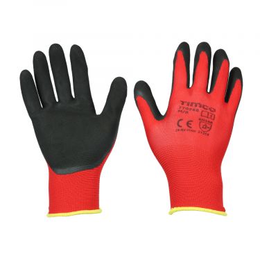 Click Here To Enlarge This Photo Of TIMCO - Toughlight Grip Gloves - Sandy Latex Coated Polyester