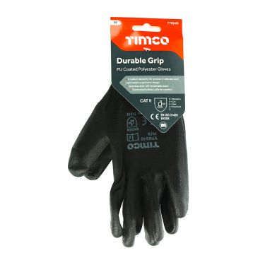 Click Here To Enlarge This Photo Of TIMCO - Durable Grip Gloves - PU Coated Polyester