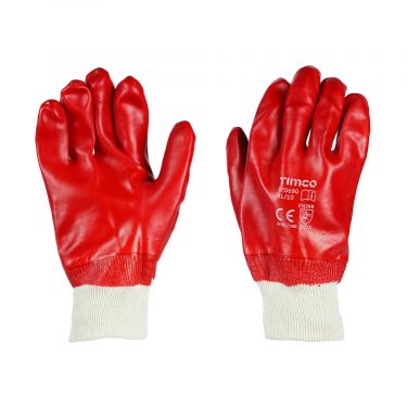 Click Here To Enlarge This Photo Of TIMCO - 770690 - PVC Gloves - PVC Coated Cotton Interlock (XL)