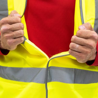 Click Here To Enlarge This Photo Of TIMCO - Hi-Visibility Vest - Yellow