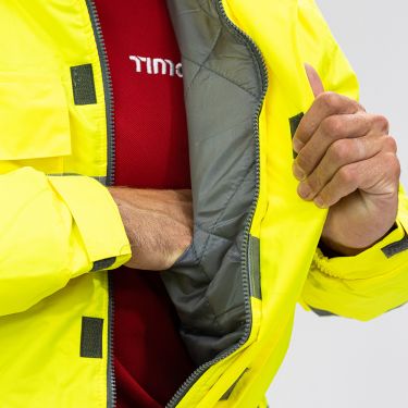 Click Here To Enlarge This Photo Of TIMCO - Hi-Visibility Bomber Jacket - Yellow