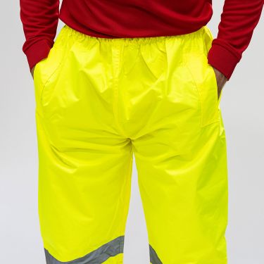 Click Here To Enlarge This Photo Of TIMCO - Hi-Visibility Elasticated Waist Trousers - Yellow