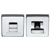 SQ5040-PC Heritage Brass Square Thumbturn & Emergency Release Polished Chrome Finish