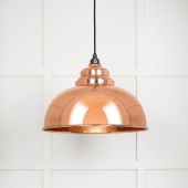 49501 From The Anvil Hammered Copper Harborne Pendant