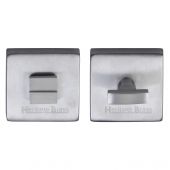 SQ5040-SC Heritage Brass Square Thumbturn & Emergency Release Satin Chrome Finish