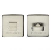 SQ5040-SN Heritage Brass Square Thumbturn & Emergency Release Satin Nickel Finish