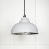 45472F From The Anvil Hammered Nickel Harborne Pendant in Flock Hammered Nickel