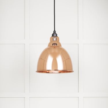 Click Here To Enlarge This Photo Of 49500S From The Anvil Smooth Copper Brindley Pendant Smooth Copper