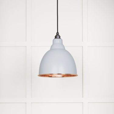 Click Here To Enlarge This Photo Of 49500SBI From The Anvil Smooth Copper Brindley Pendant in Birch Smooth Copper
