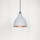 49500SBI From The Anvil Smooth Copper Brindley Pendant in Birch Smooth Copper