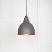49500SBL From The Anvil Smooth Copper Brindley Pendant in Bluff Smooth Copper