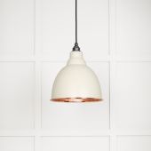 49500STE From The Anvil Smooth Copper Brindley Pendant in Teasel Smooth Copper