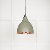 49500STU From The Anvil Smooth Copper Brindley Pendant in Tump Smooth Copper