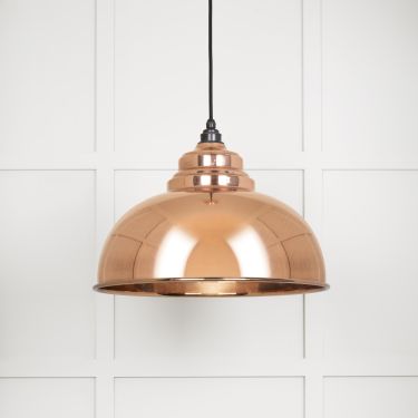 Click Here To Enlarge This Photo Of 49501S From The Anvil Smooth Copper Harborne Pendant Smooth Copper