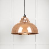 49501S From The Anvil Smooth Copper Harborne Pendant Smooth Copper
