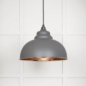 49501SBL From The Anvil Smooth Copper Harborne Pendant in Bluff Smooth Copper