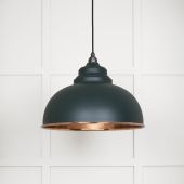 49501SDI From The Anvil Smooth Copper Harborne Pendant in Dingle Smooth Copper