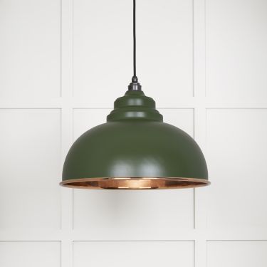 Click Here To Enlarge This Photo Of 49501SH From The Anvil Smooth Copper Harborne Pendant in Heath Smooth Copper