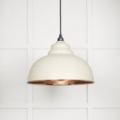 49501STE From The Anvil Smooth Copper Harborne Pendant in Teasel Smooth Copper