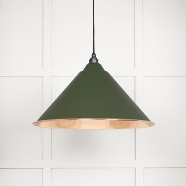 Click Here To Enlarge This Photo Of 49503SH From The Anvil Smooth Copper Hockley Pendant in Heath Smooth Copper