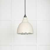 49504TE From The Anvil Smooth Nickel Brindley Pendant in Teasel Smooth Nickel