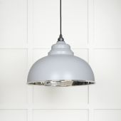49505BI From The Anvil Smooth Nickel Harborne Pendant in Birch Smooth Nickel