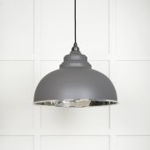 49505BL From The Anvil Smooth Nickel Harborne Pendant in Bluff Smooth Nickel