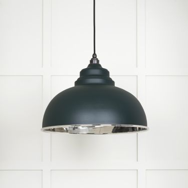 Click Here To Enlarge This Photo Of 49505DI From The Anvil Smooth Nickel Harborne Pendant in Dingle Smooth Nickel