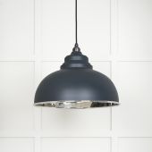 49505SO From The Anvil Smooth Nickel Harborne Pendant in Soot Smooth Nickel