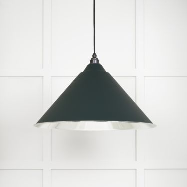 Click Here To Enlarge This Photo Of 49506DI From The Anvil Smooth Nickel Hockley Pendant in Dingle Smooth Nickel