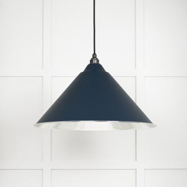 Click Here To Enlarge This Photo Of 49506DU From The Anvil Smooth Nickel Hockley Pendant in Dusk Smooth Nickel