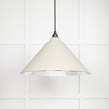 Click Here To Enlarge This Photo Of 49506TE From The Anvil Smooth Nickel Hockley Pendant in Teasel Smooth Nickel