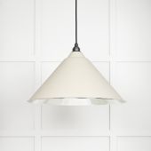 49506TE From The Anvil Smooth Nickel Hockley Pendant in Teasel Smooth Nickel
