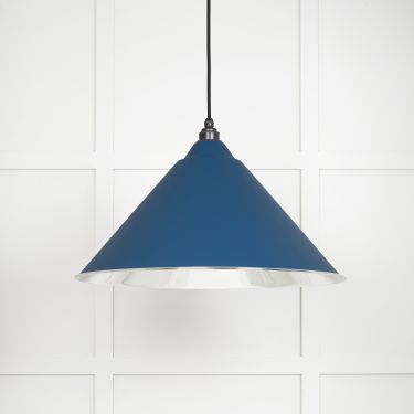 Click Here To Enlarge This Photo Of 49506U From The Anvil Smooth Nickel Hockley Pendant in Upstream Smooth Nickel