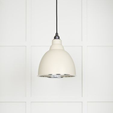 Click Here To Enlarge This Photo Of 49511TE From The Anvil Hammered Nickel Brindley Pendant in Teasel Hammered Nickel