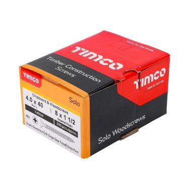 Click Here To Enlarge This Photo Of TIMCO Solo Countersunk ZYP Woodscrews